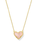 Ari Heart Short Pendant Necklace