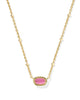 Mini Elisa Gold Satellite Short Pendant Necklace