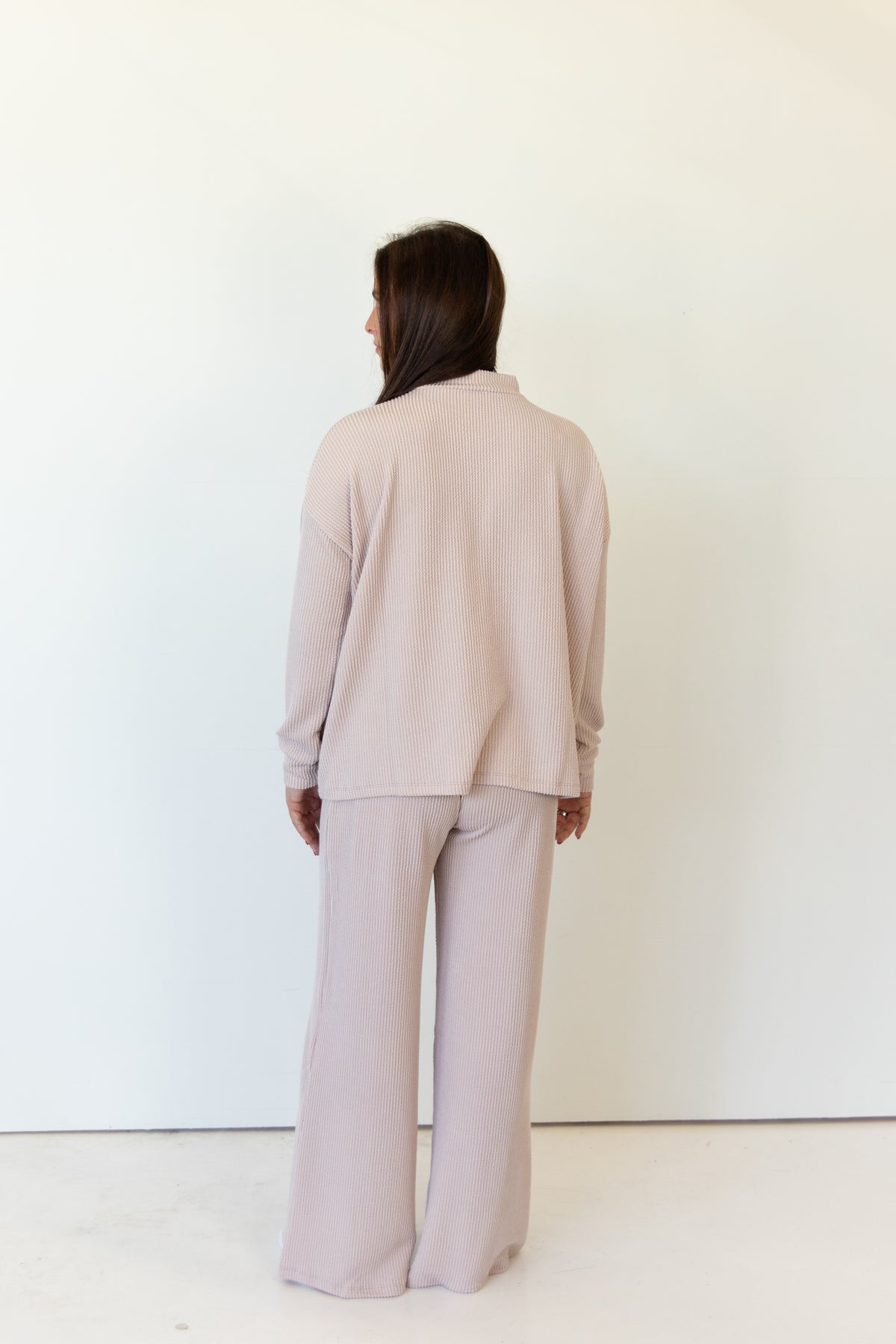 Naomi Raised-Rib Lounge Set