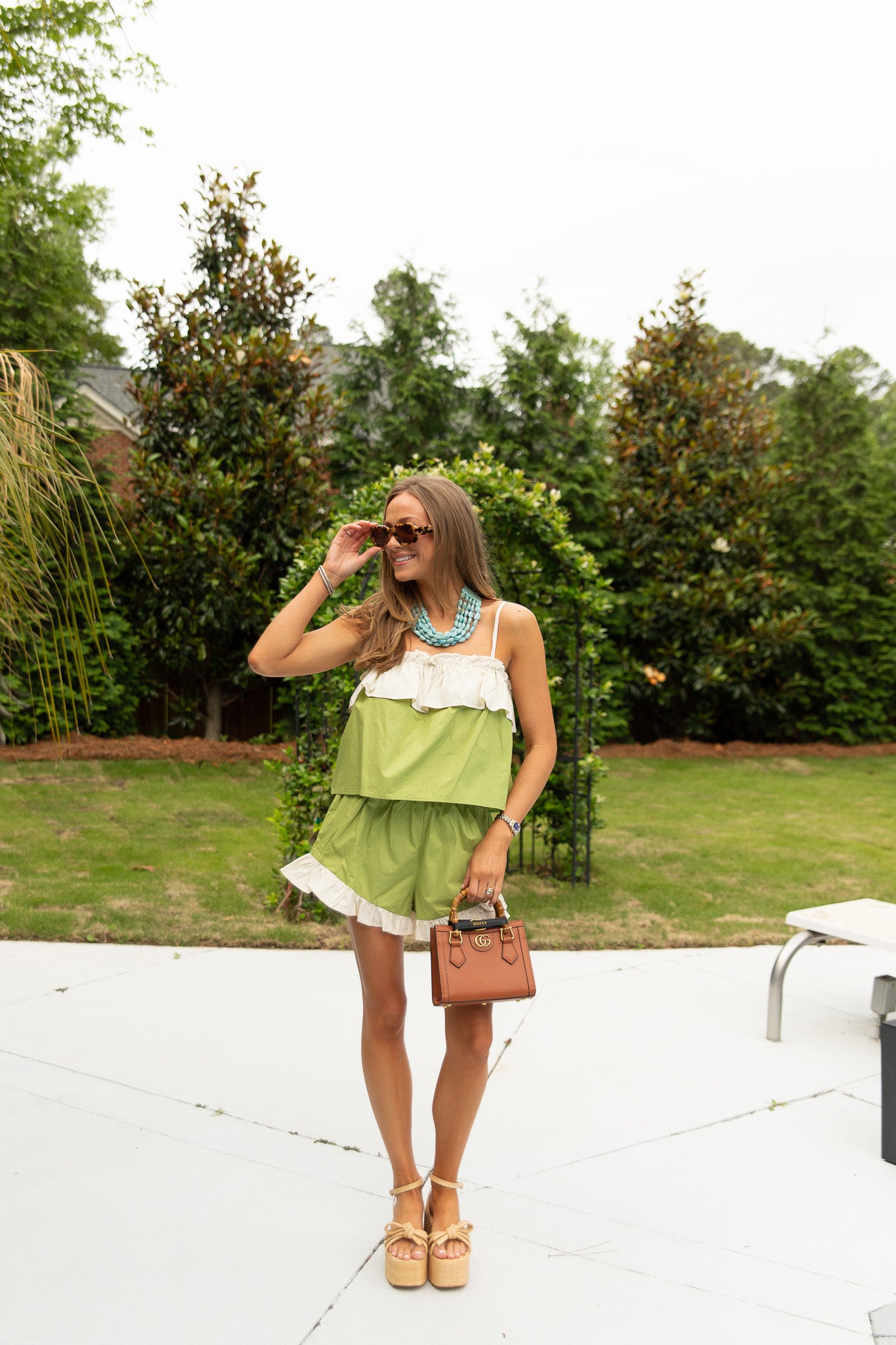 Giselle Summer Ruffle Strap Blouse