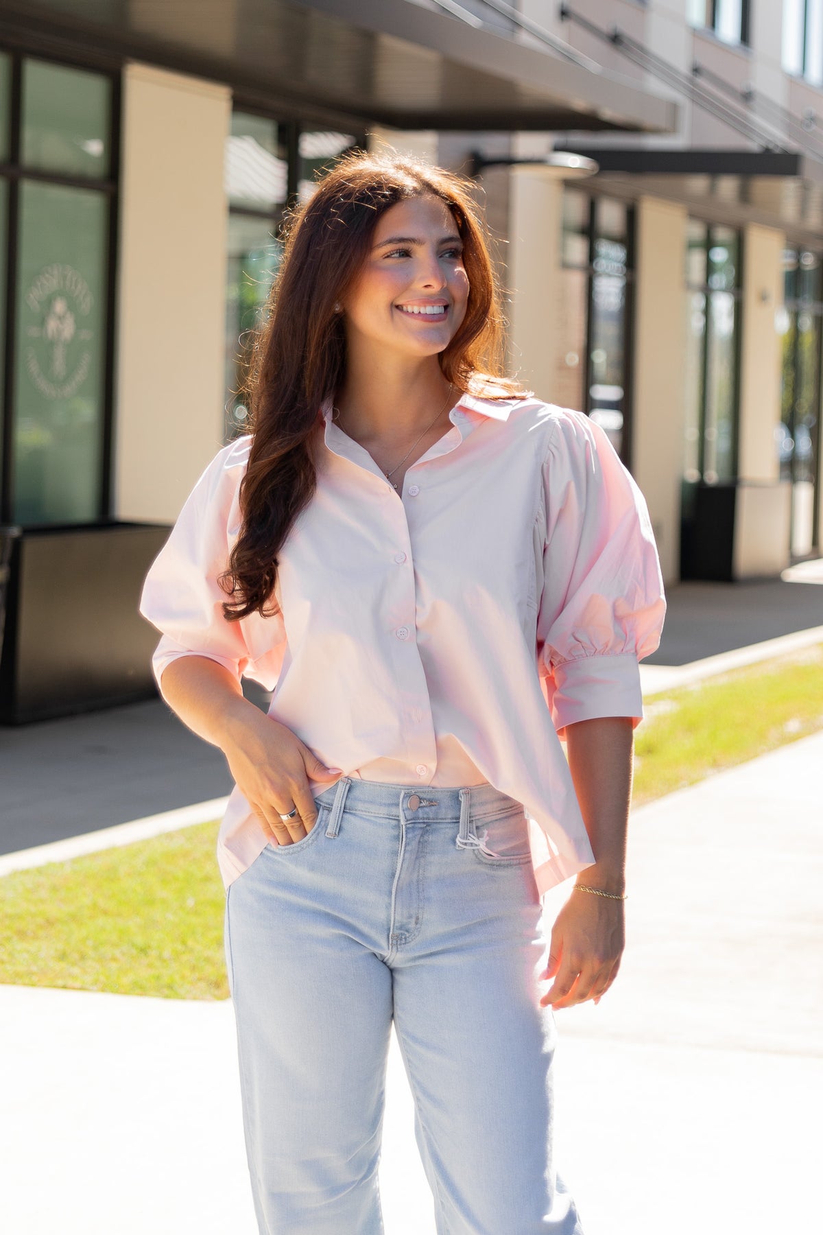 The Chloe Puff Sleeve Blouse