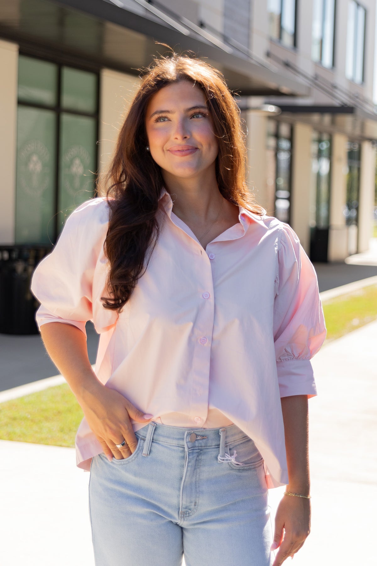 The Chloe Puff Sleeve Blouse