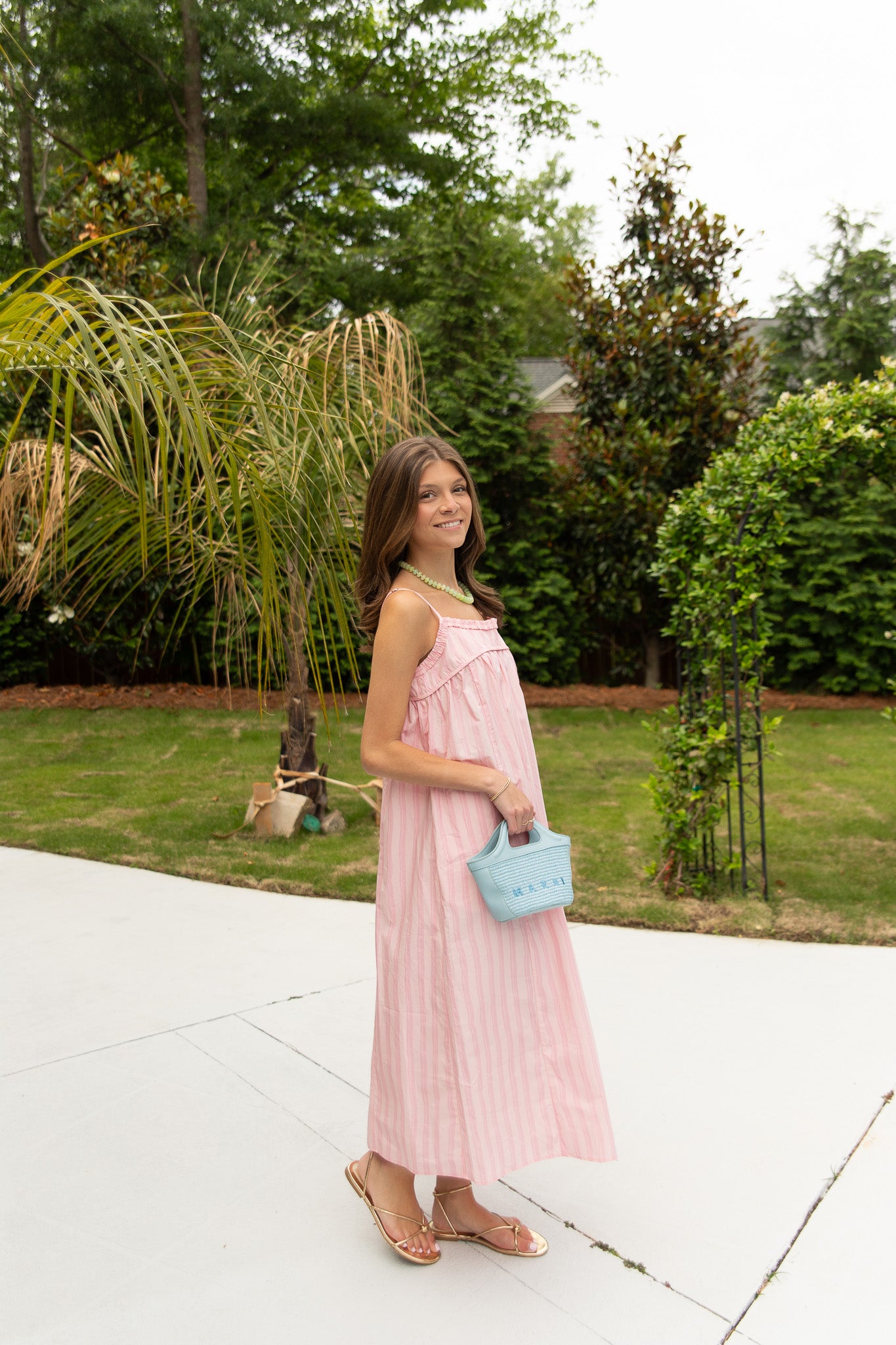 Macy Stripe Maxi Dress