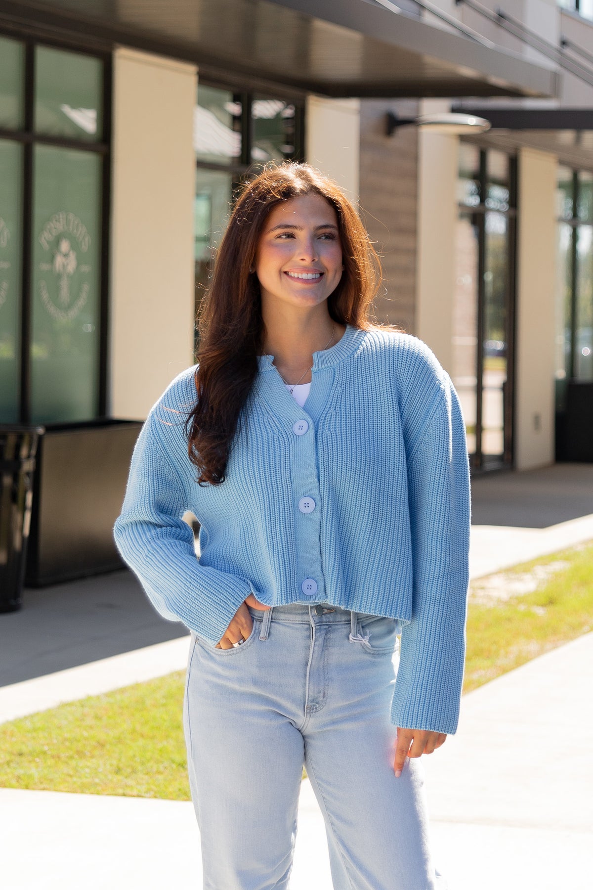 Rebecca Ribbed Cardigan