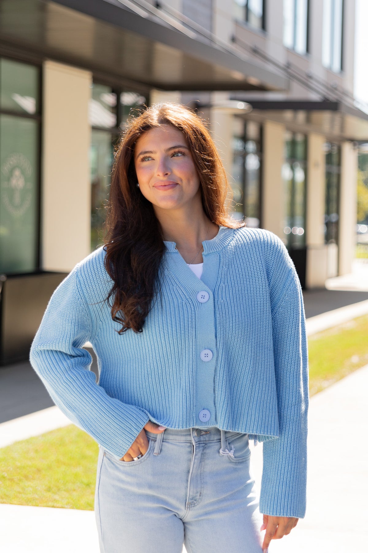 Rebecca Ribbed Cardigan