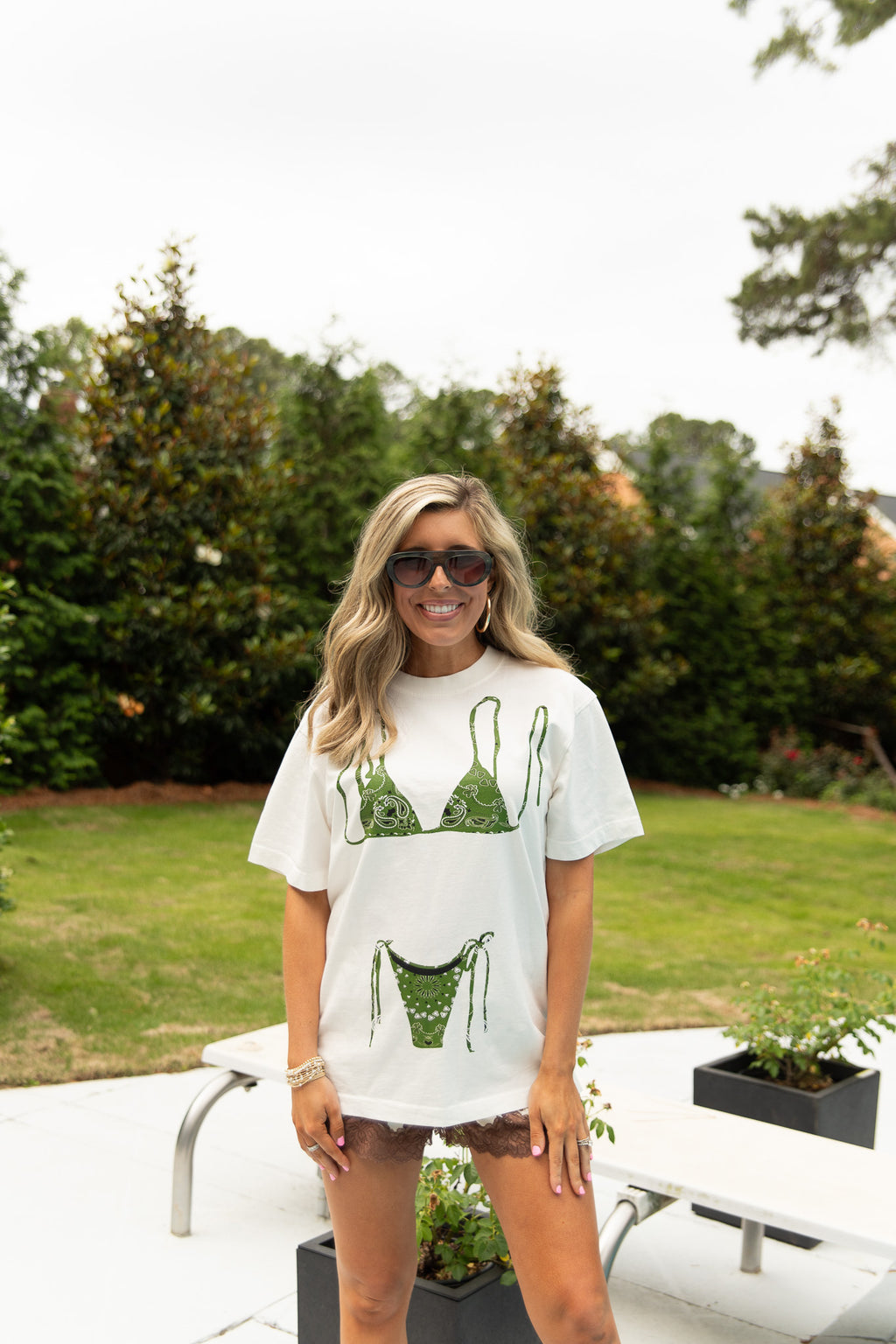Bikini Tee - Paisley