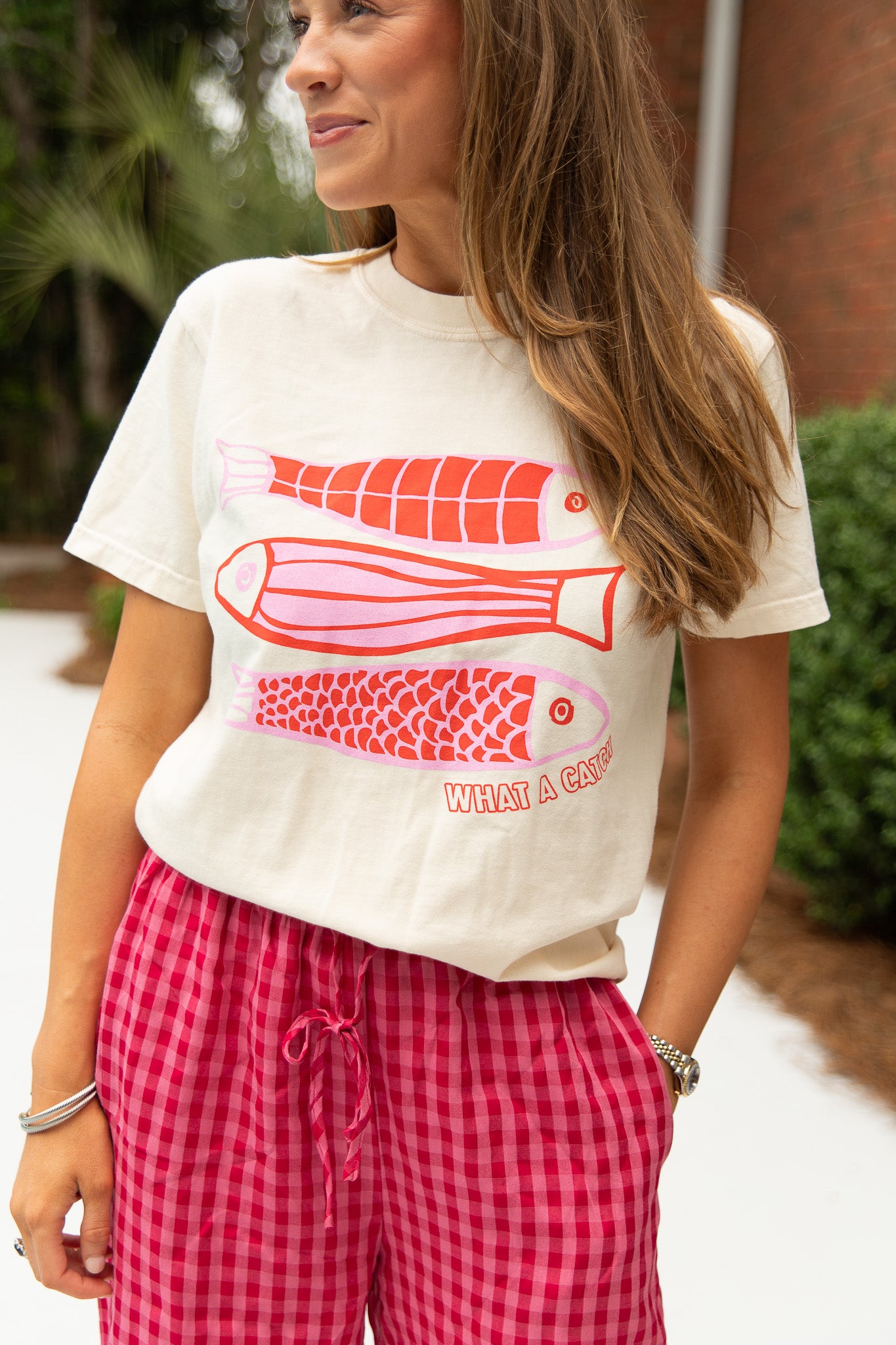 What A Catch Fish Tee