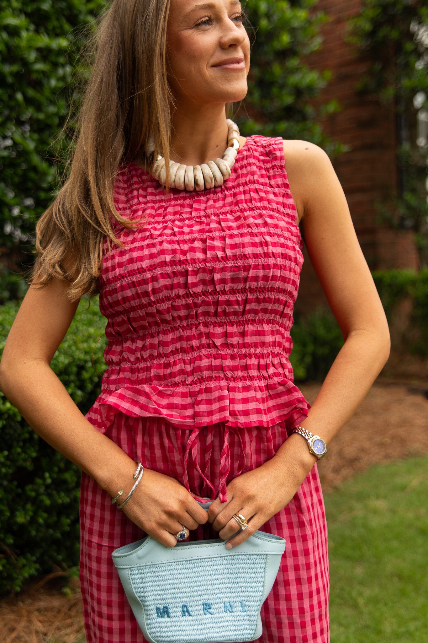 Natalie Smocked Bodice Top