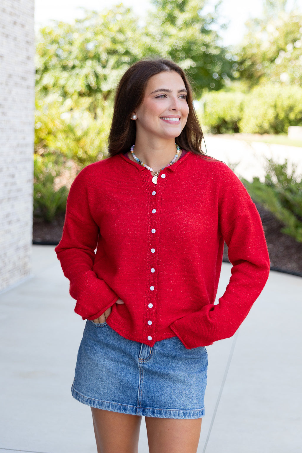 Ruby Button-Up Cardigan