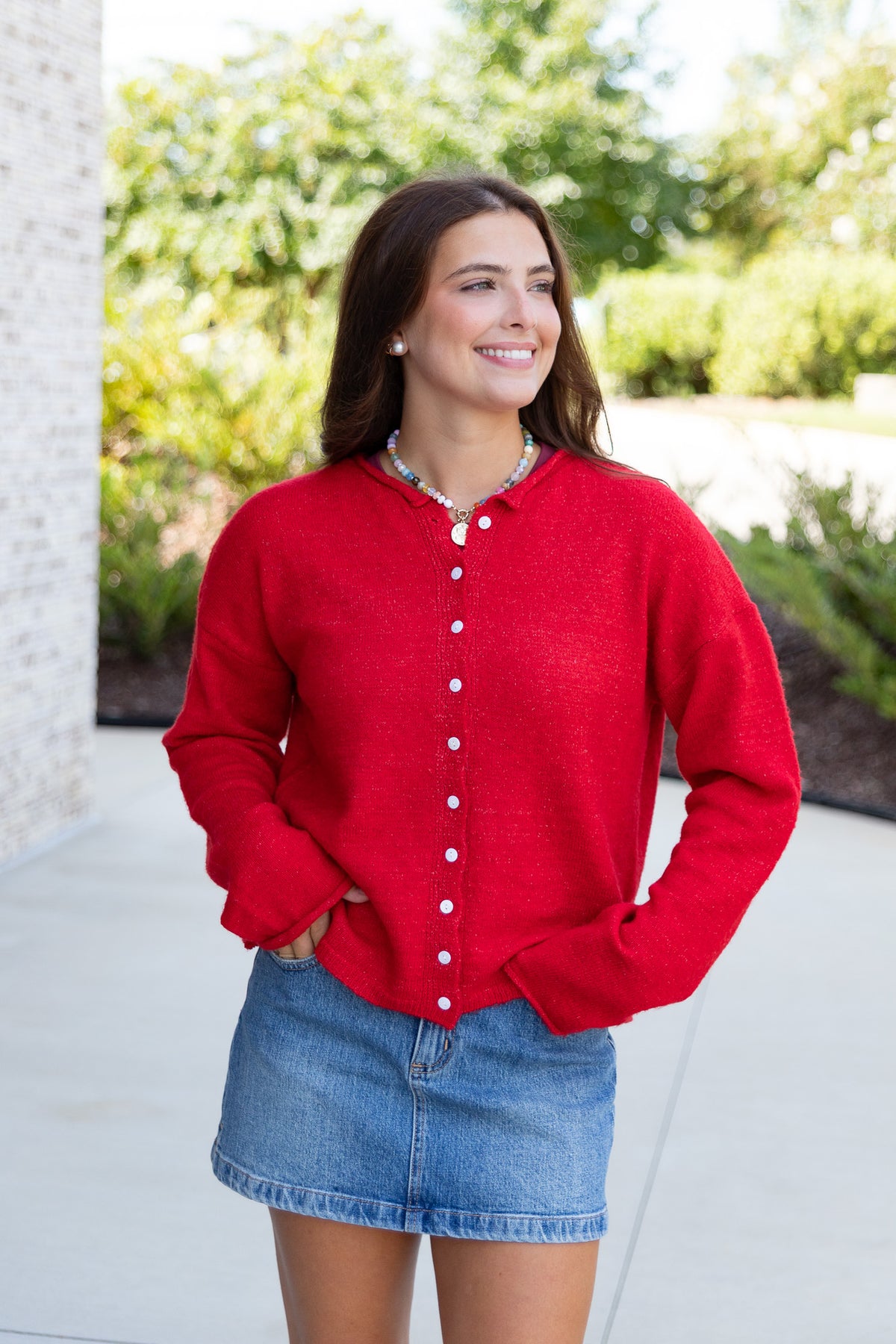 Ruby Button-Up Cardigan