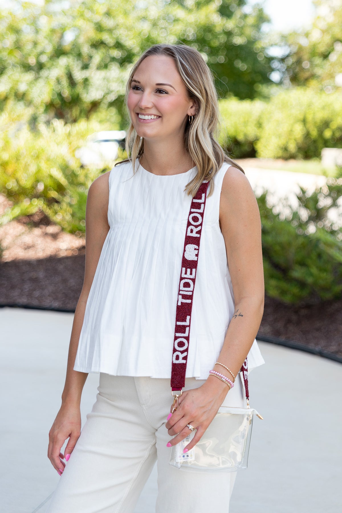 Alabama Beaded Purse Strap