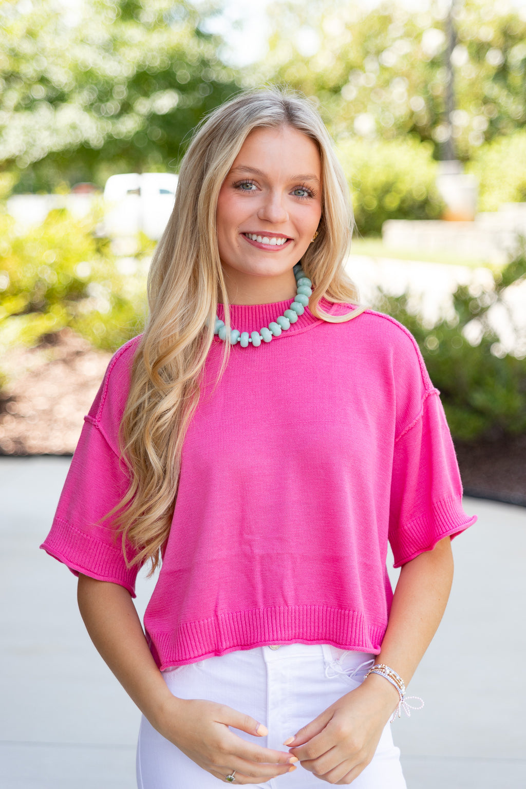 Liora Short Sleeve Light Weight Sweater