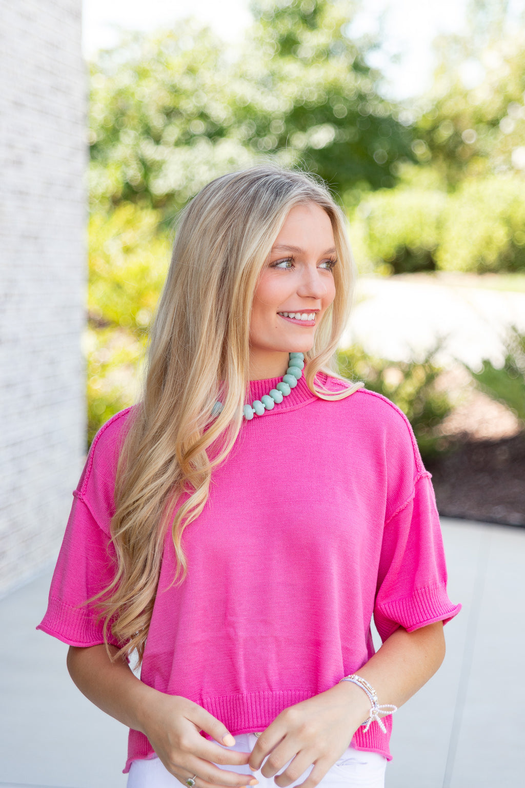 Liora Short Sleeve Light Weight Sweater