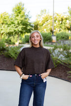 Liora Short Sleeve Light Weight Sweater