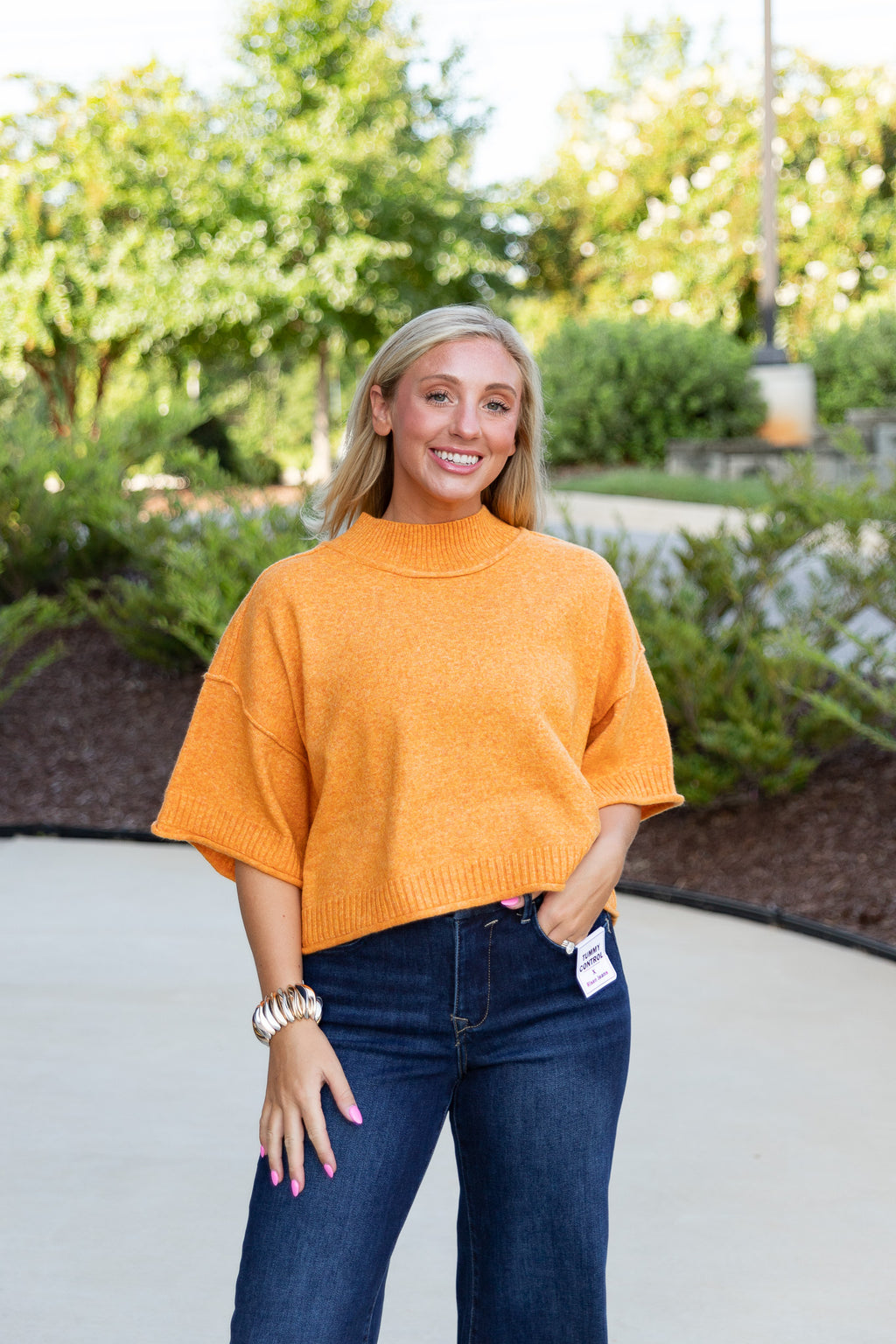 Liora Short Sleeve Light Weight Sweater