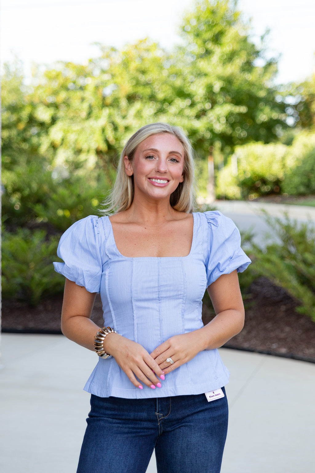 Miley Puff Sleeves Top