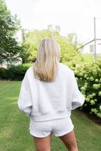 Becca Boxy Crewneck Hail Southern