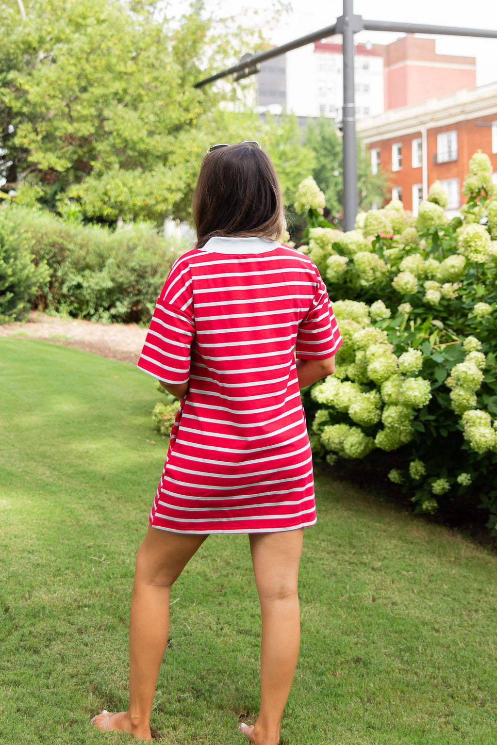 Frances Mock Neck Dress