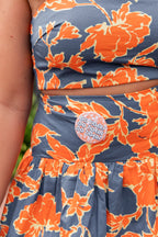 Solene Floral Midi Skirt