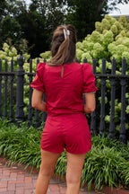 Cora Contrast Wrap Skort