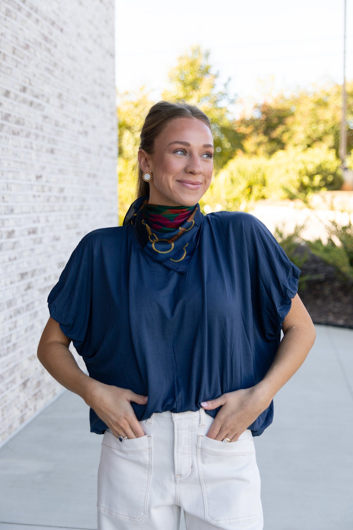 Teagan Bubble Sleeve Top