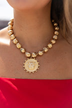 Gameday Football Necklace