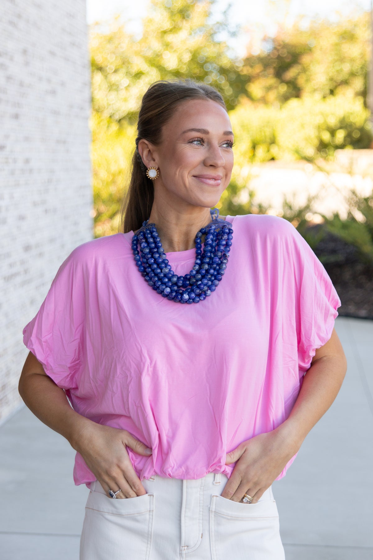 Teagan Bubble Sleeve Top