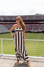 Pualene Flared Midi Dress