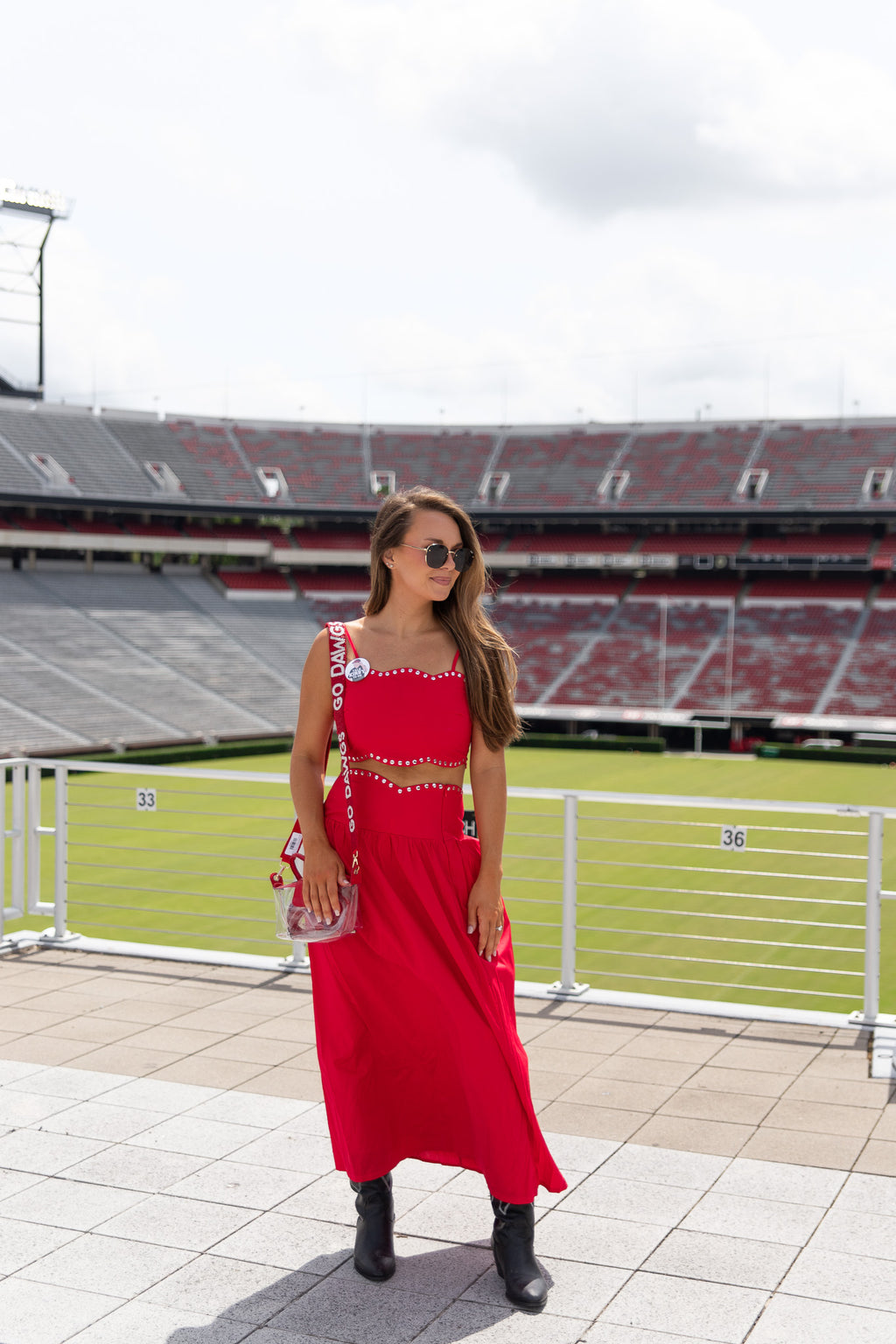 Waverly Embellished Maxi Skirt
