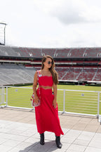 Waverly Embellished Maxi Skirt