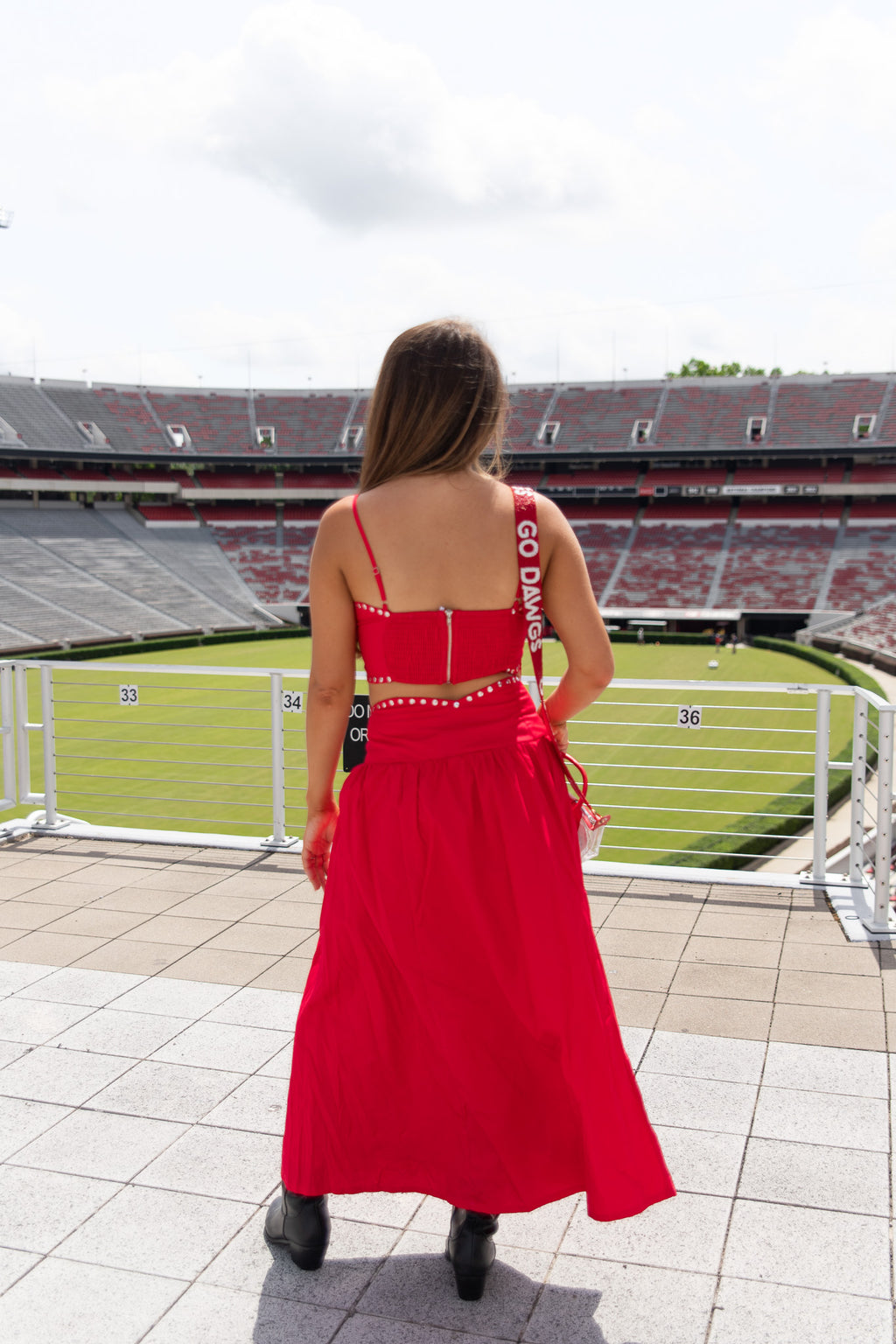 Waverly Embellished Maxi Skirt
