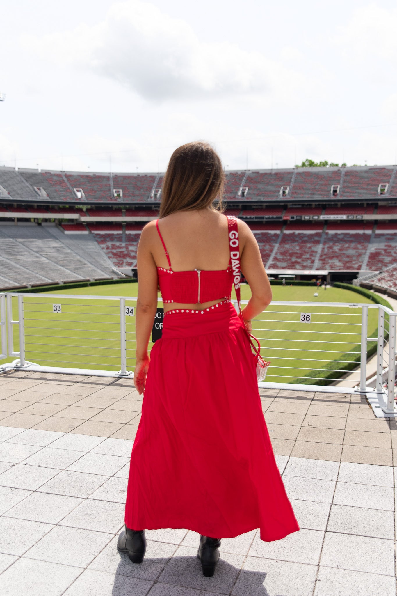 Waverly Embellished Maxi Skirt