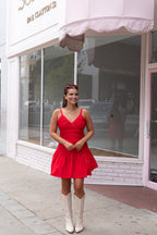 Riley Ruched Mini Dress
