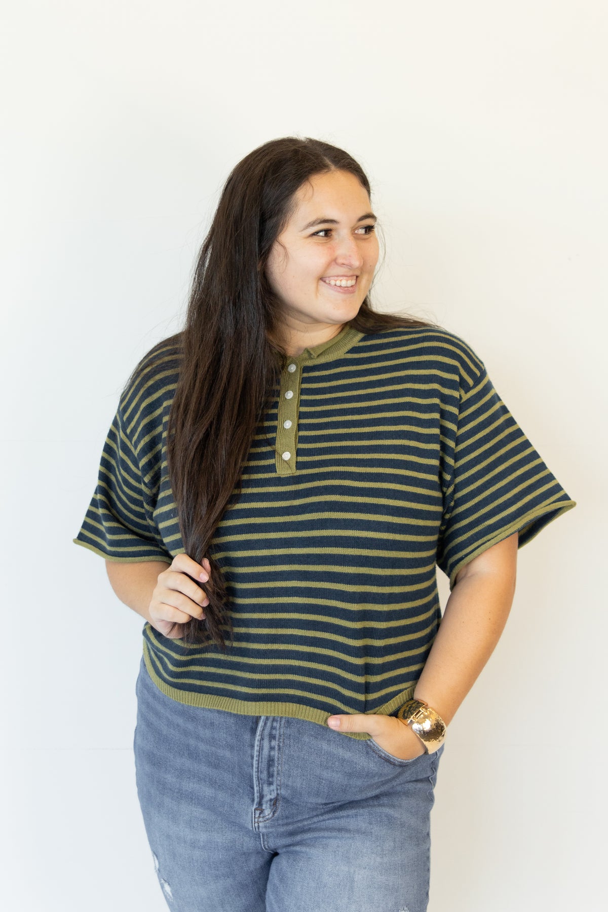 Kinsley Short Sleeve Knit Top