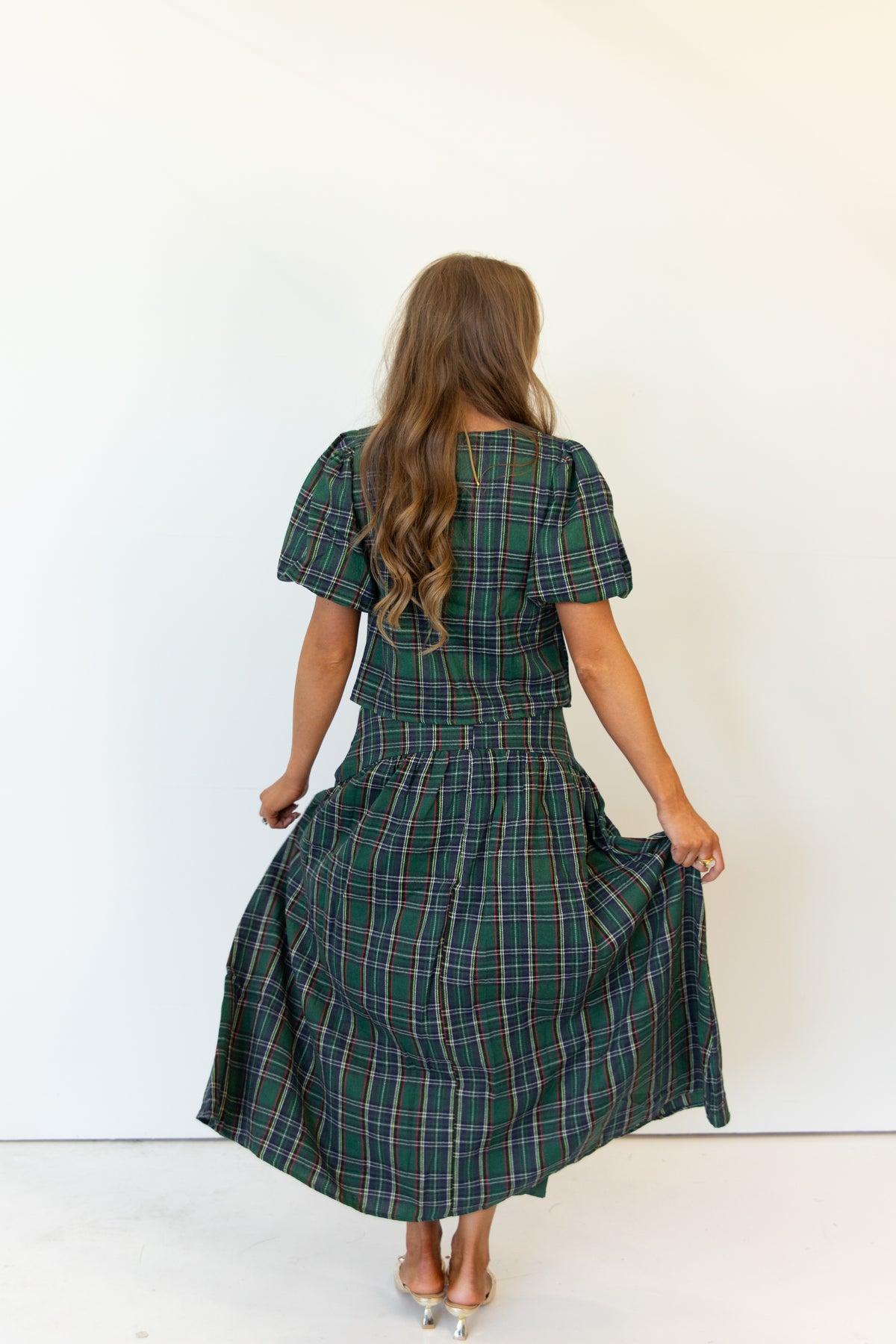 Noelle Drop Waist Maxi Skirt