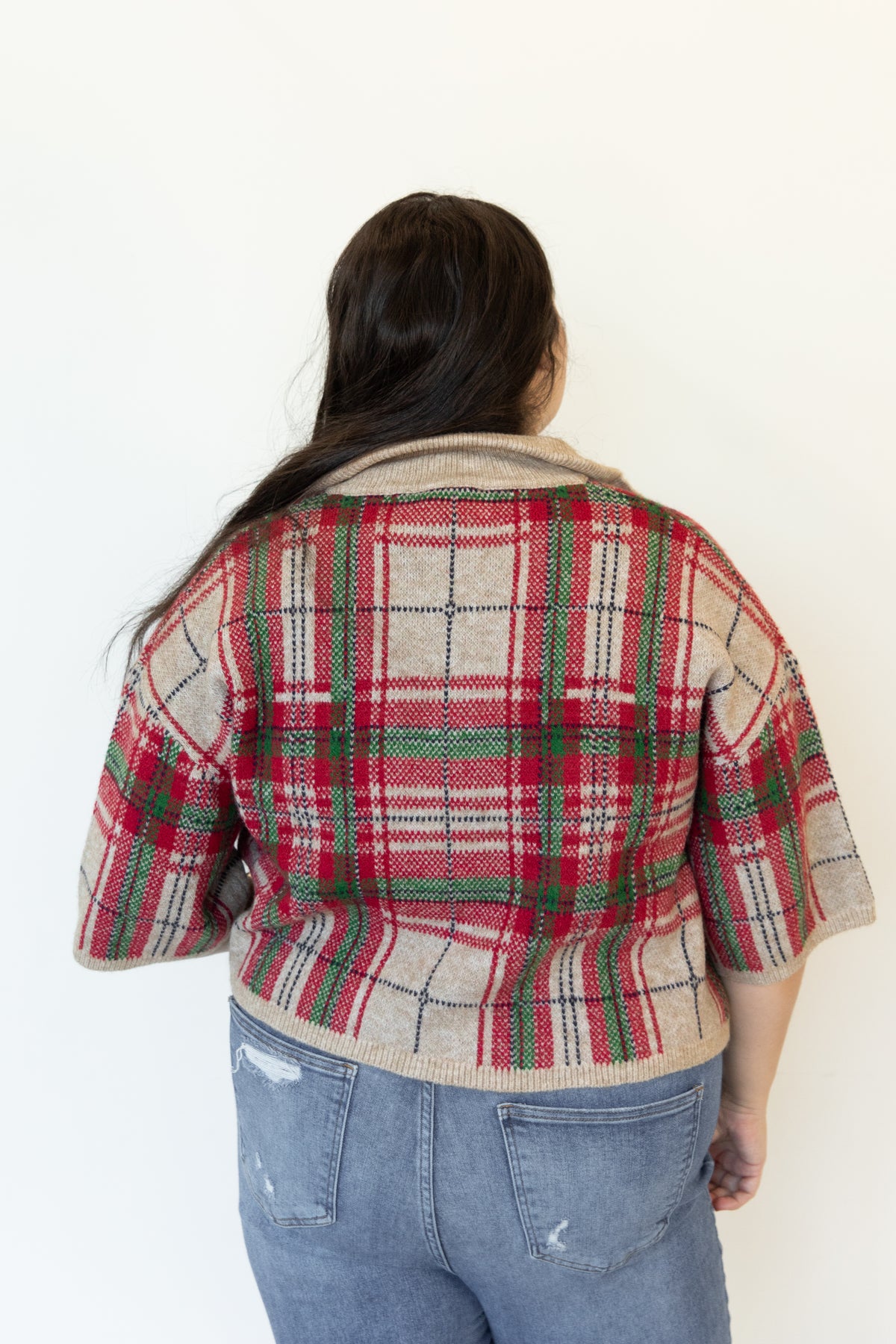 Ellington Holiday Plaid Sweater