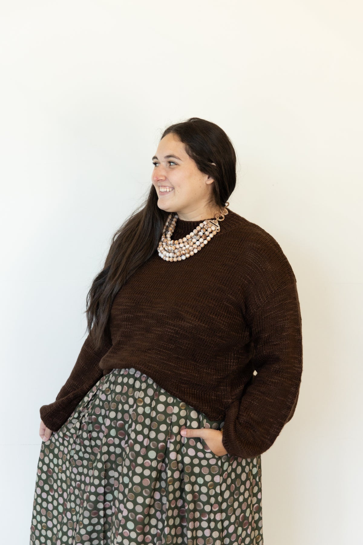 Beatrice Slouchy Knit Sweater