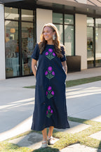 Leslie Floral Maxi Dress