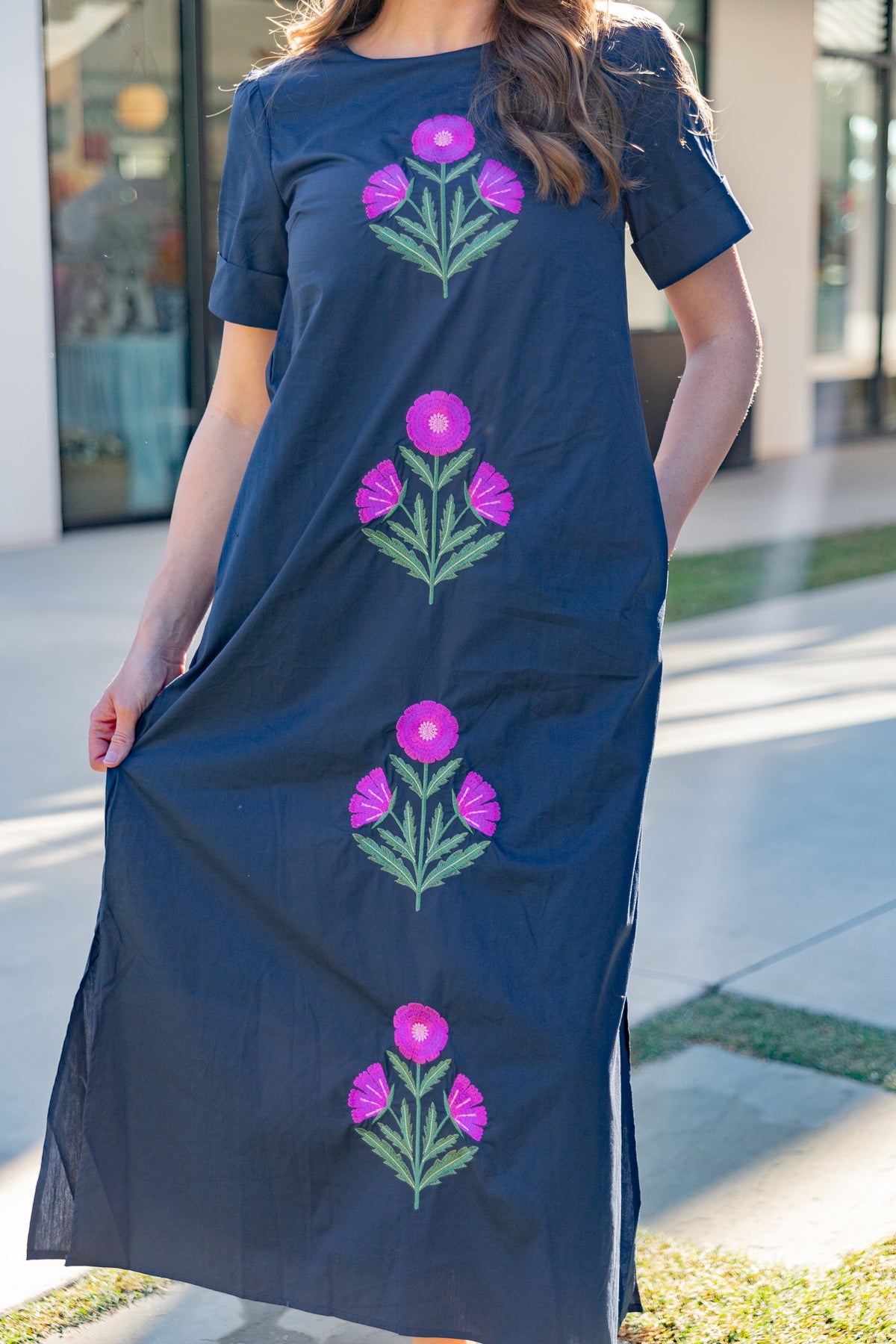 Leslie Floral Maxi Dress