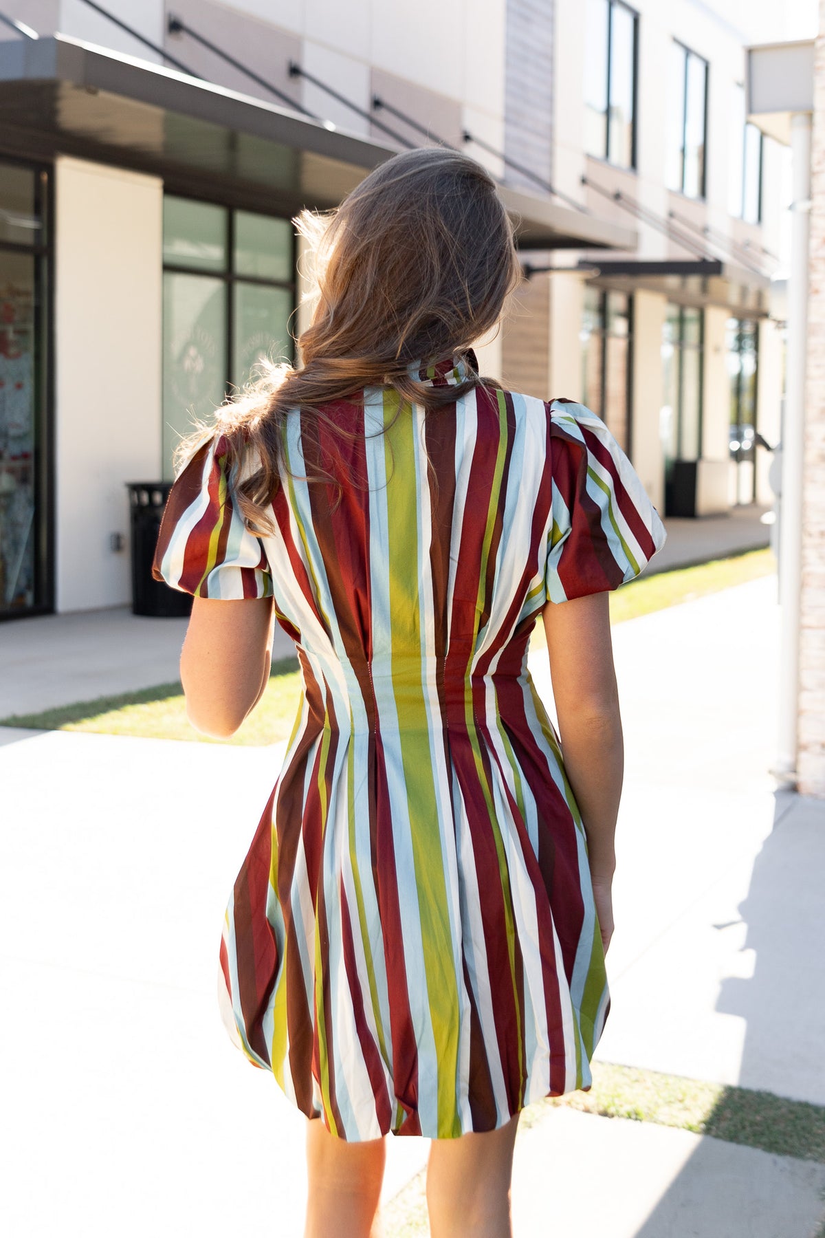 Fall In Line Bubble Dress