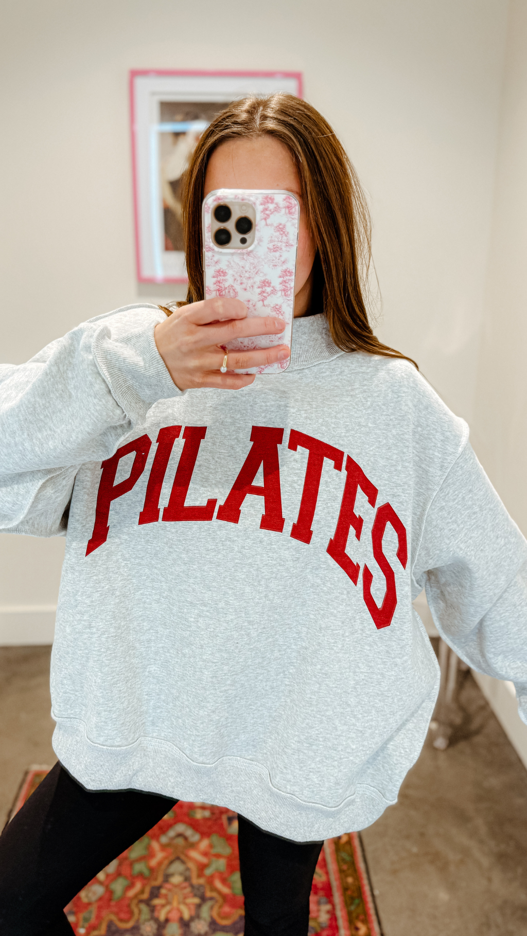 Pilates Mockneck Sweatshirt
