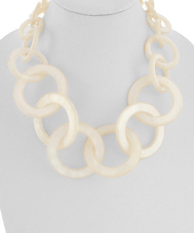 Multi Roundlinked Necklace