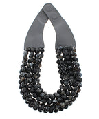 Selene Agate Bead Necklace