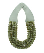 Selene Agate Bead Necklace