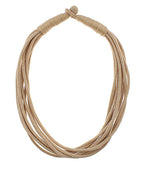 Multi Strand Rope Necklace