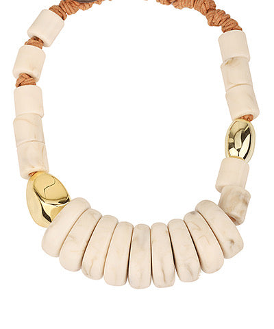 Lucia Rounded Bead Necklace