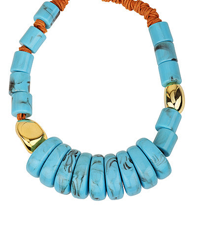 Lucia Rounded Bead Necklace