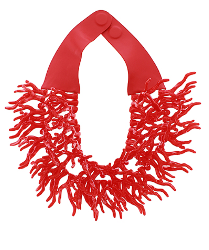 Coral Reef Bib Necklace