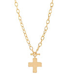 Cross Pendant Chain Necklace