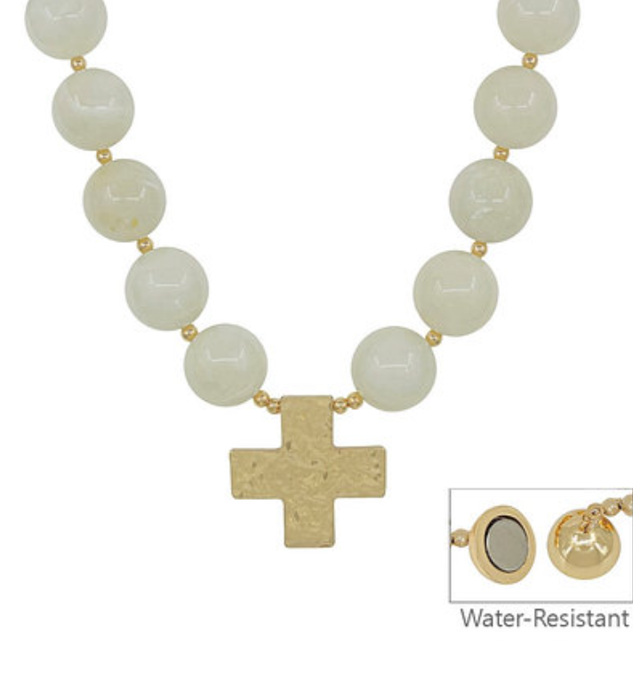 Calder Cross Pendant Necklace